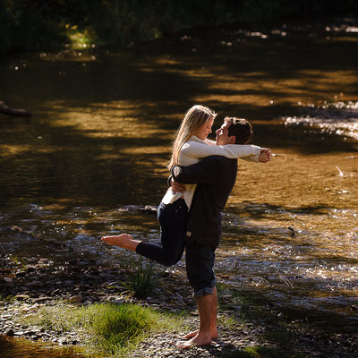Hockley Valley Engagement Photographer