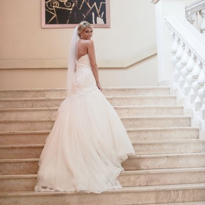 Bride Portrait:  Jamaica Destination Wedding Photographer