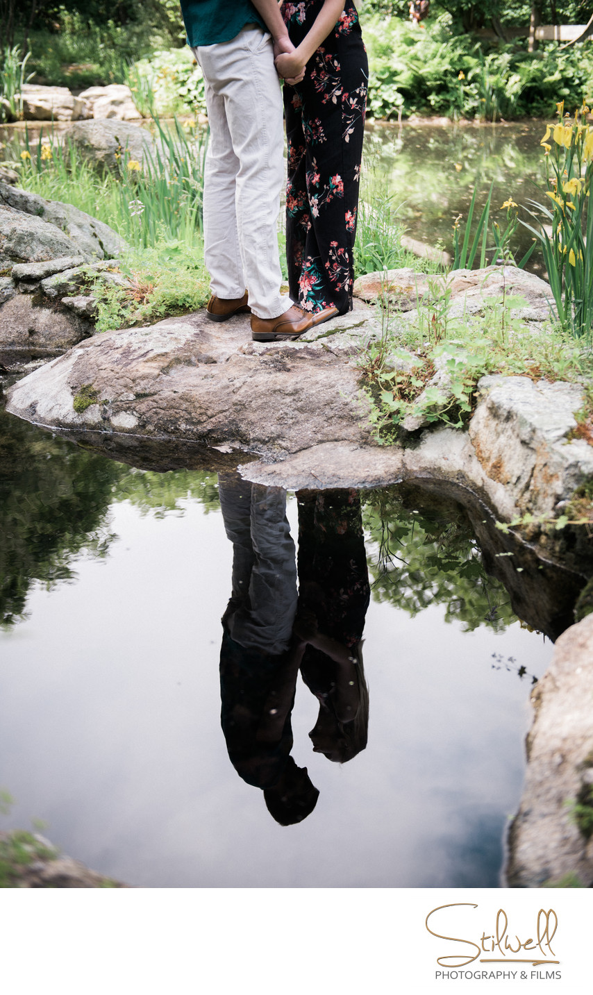 Pictures of Engagement Session Dutchess County NY 