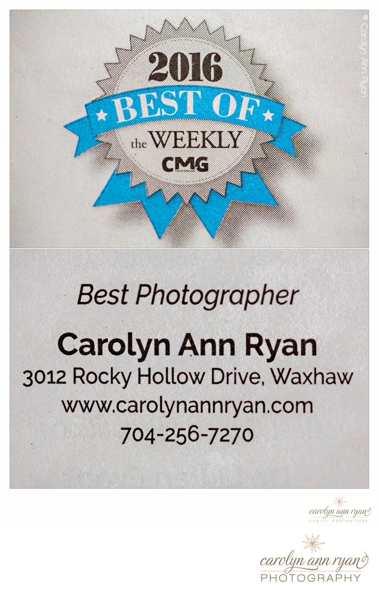 Voted Best Charlotte Photographer