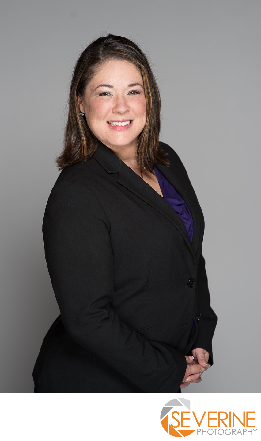 professional headshot for lawyers in jacksonville woman
