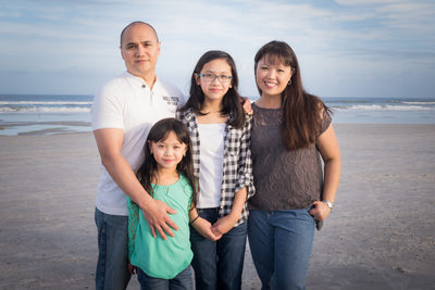 family pictures at the beach in jacksonville florida