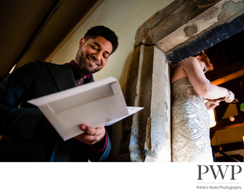 Emotional Baltimore Pre-Wedding Letter Exchange Photo Emotional Baltimore Pre-Wedding Letter Exchange Photo