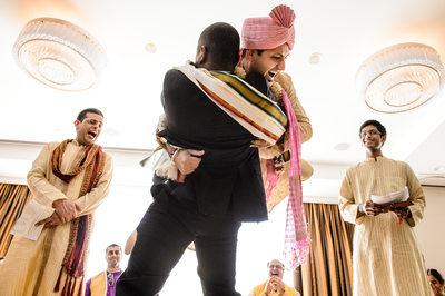 Hindu Wedding Hug