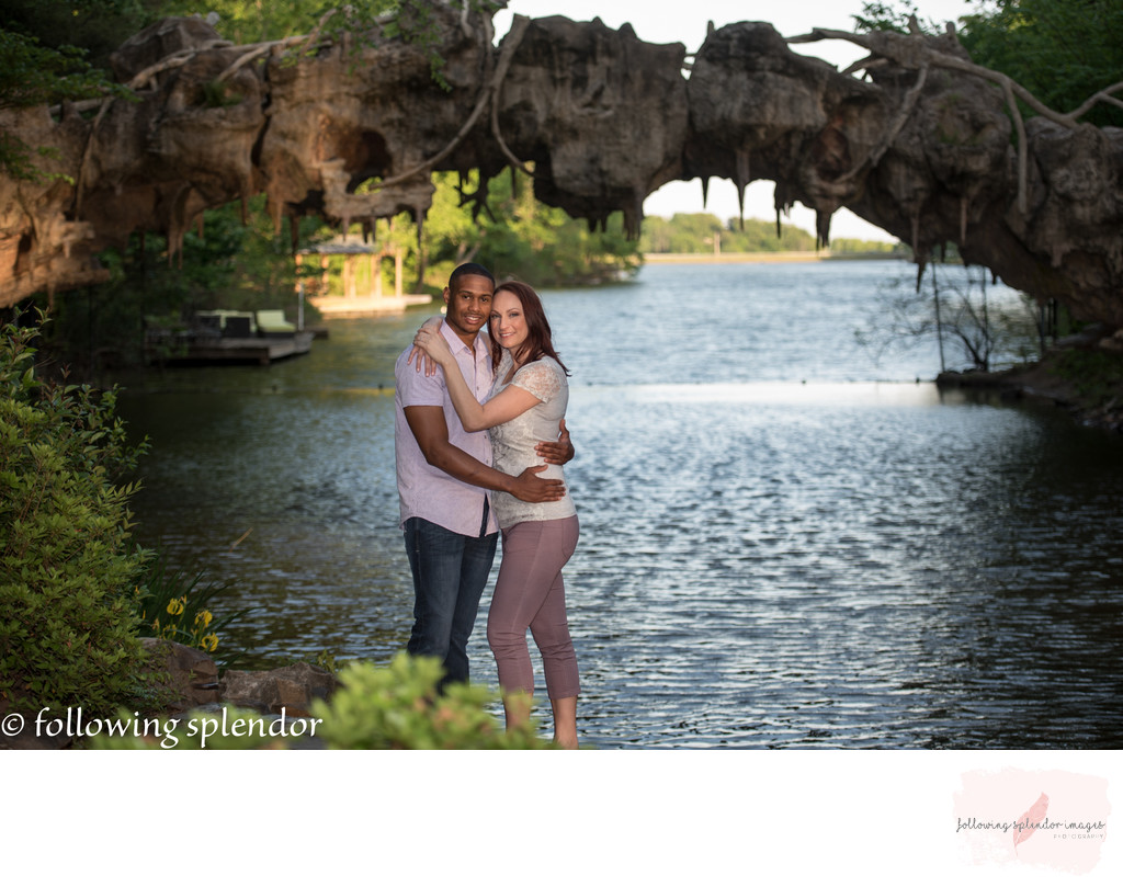 The Old Mill in North Little Rock, Engagement Photos