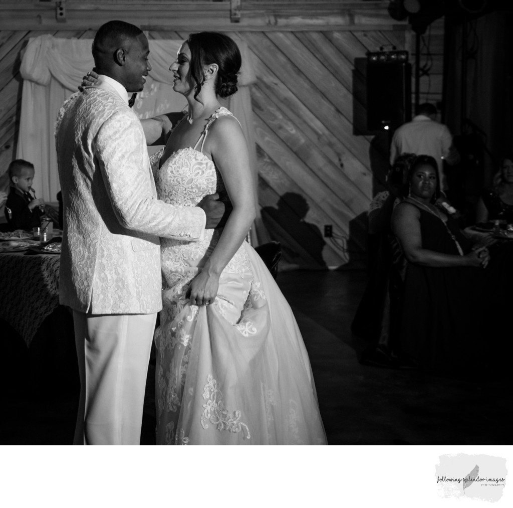 First Dance in Black and White