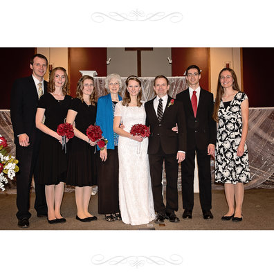 Church Wedding Family Portrait Photographer Little Rock