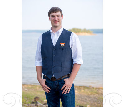 Casual Groom In Jeans Lake DeGray Wedding