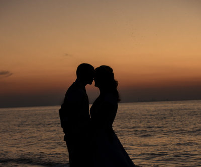 Silhouette Wedding Photo from Following Splendor Images 
