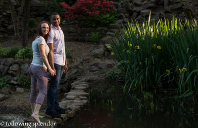 Best Engagement photos at the Old Mill in North Little Rock