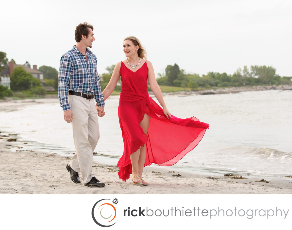 New Castle NH Seacoast Engagement Photography