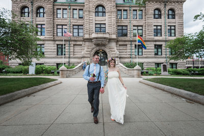 Happily Married At Lowell City Hall