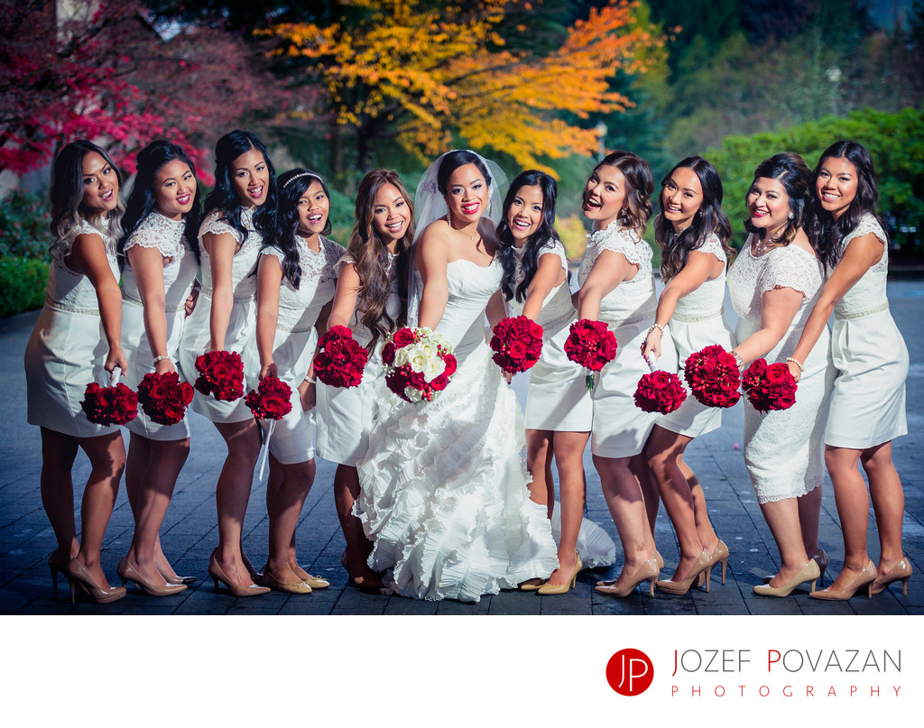Filipino wedding pics by Vancouver wedding photographer