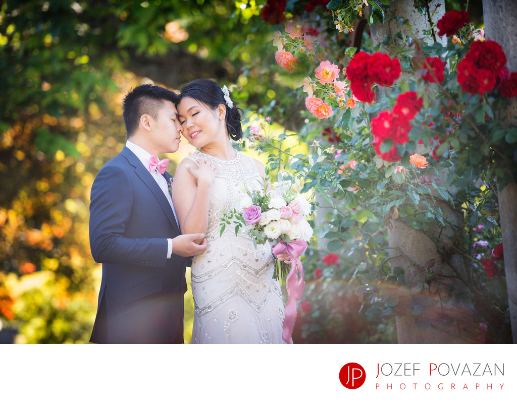 UBC Rose Gardens Wedding Photographer Jozef Povazan