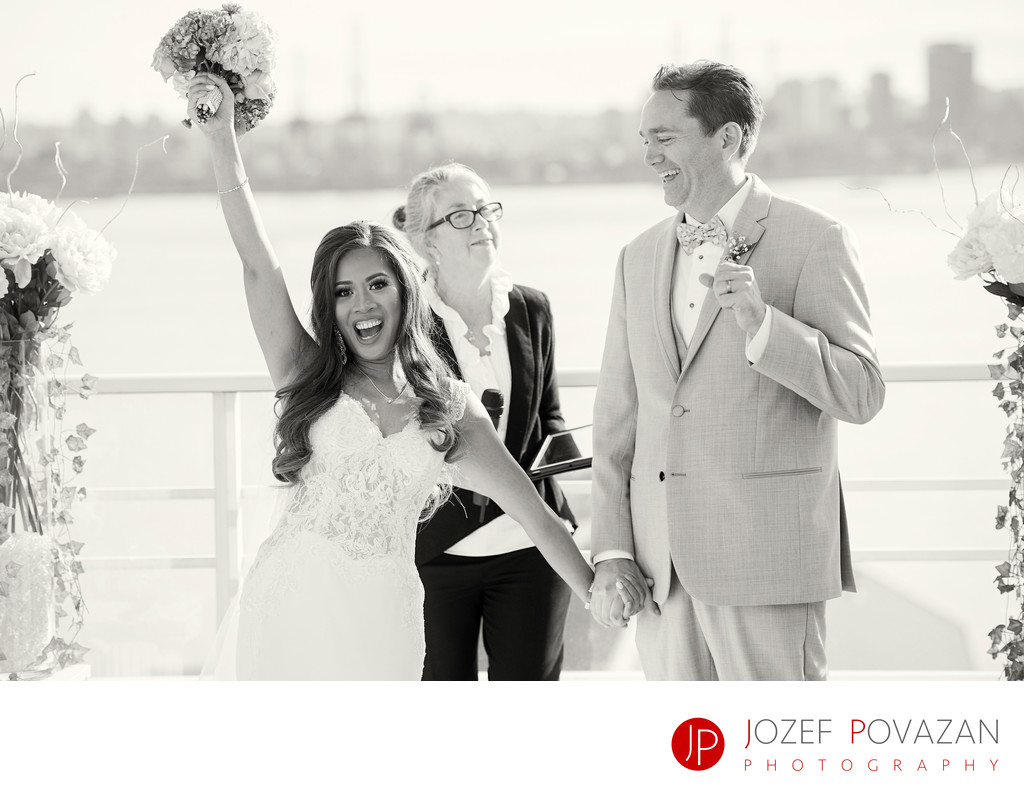 Pinnacle at the pier Vancouver wedding photographers