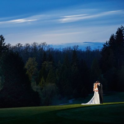 UBC University Golf Club Wedding Photographer Portraits