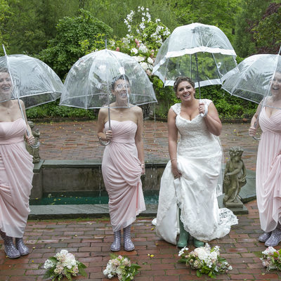 Why Rain Will Enhance Wedding Photos in New Hope Photo