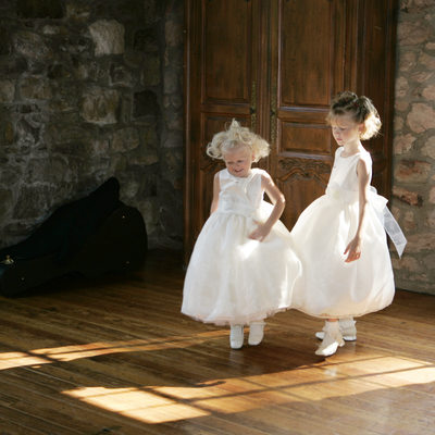 Dancing in the Sunlight in New Hope Wedding Photograph