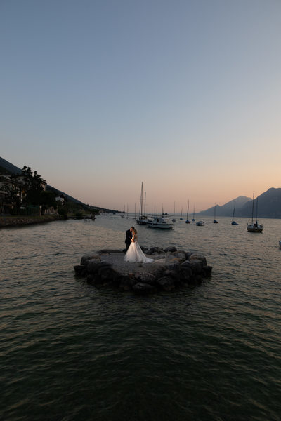 Perfect wedding photos in Italy.