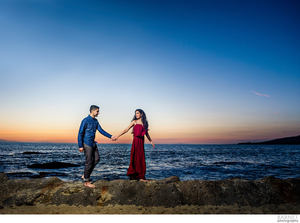 SoCal Beach Engagement Photography