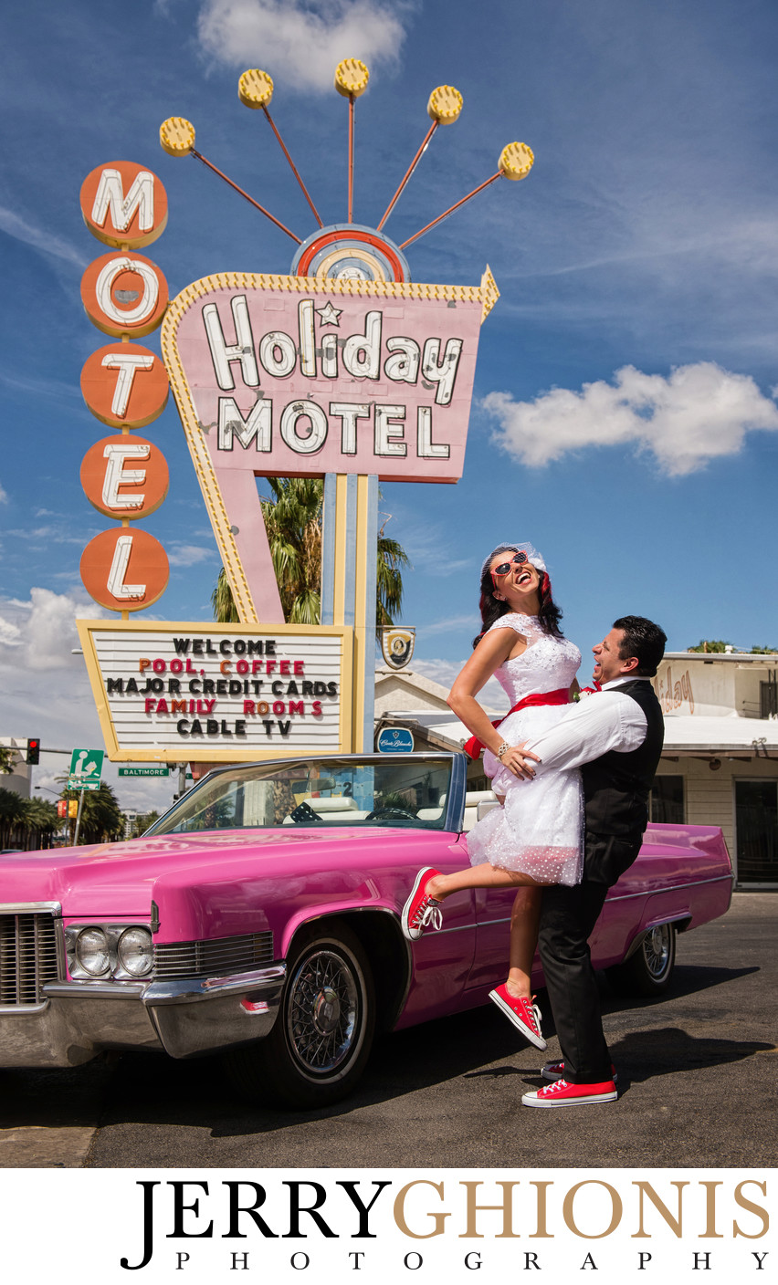 Neon Boneyard Las Vegas Wedding Photographer