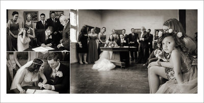 Signing the Marriage Certificate During the Ceremony