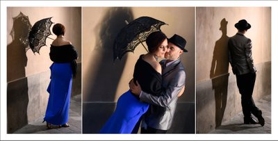 Engagement Photos with Shadows