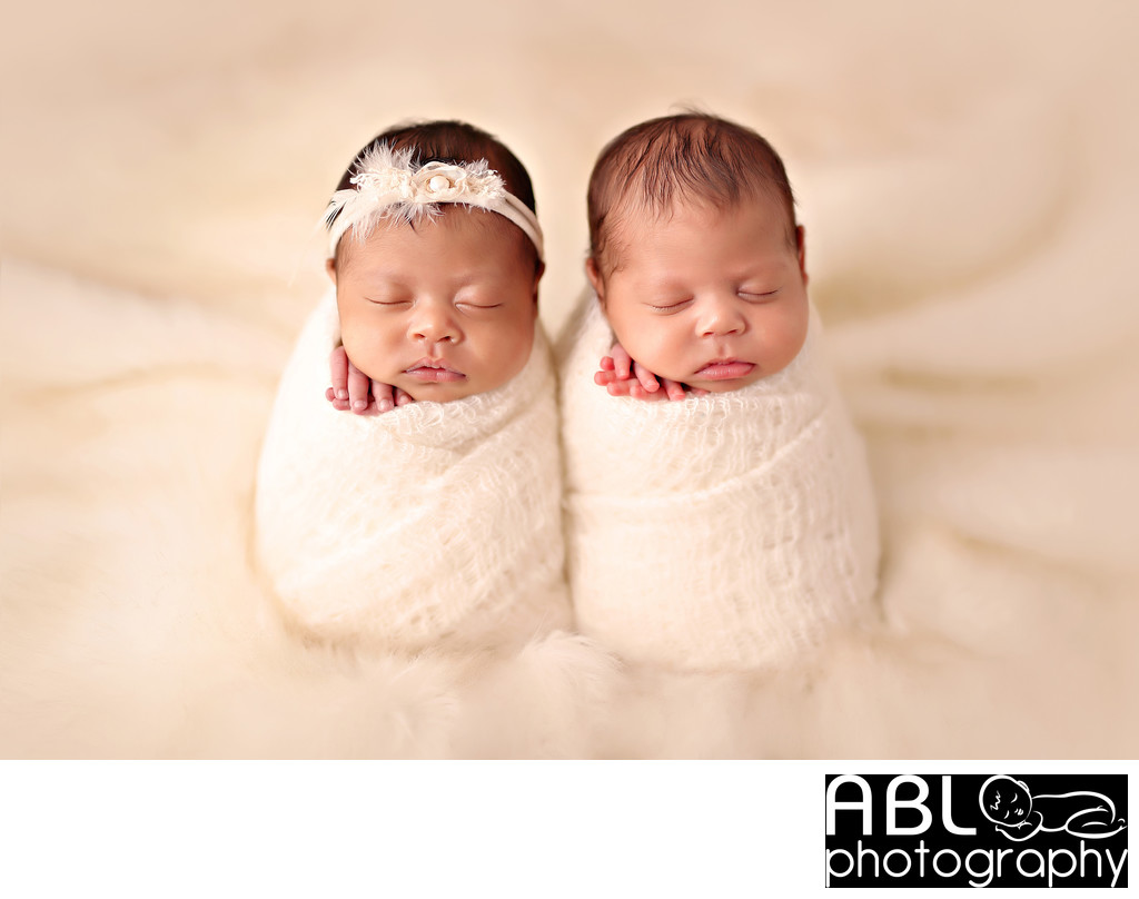 Otay Ranch newborn twin photos