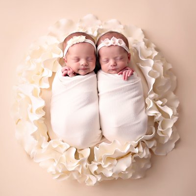 Twins newborn photography in Encinitas, CA