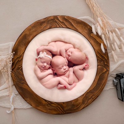 San Diego newborn photographers, newborn triplets 