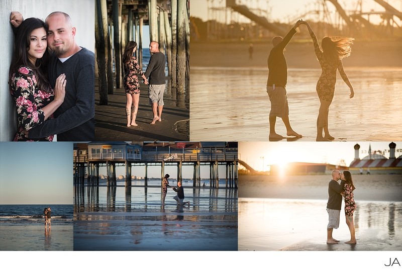 Old Orchard Beach engagement photography