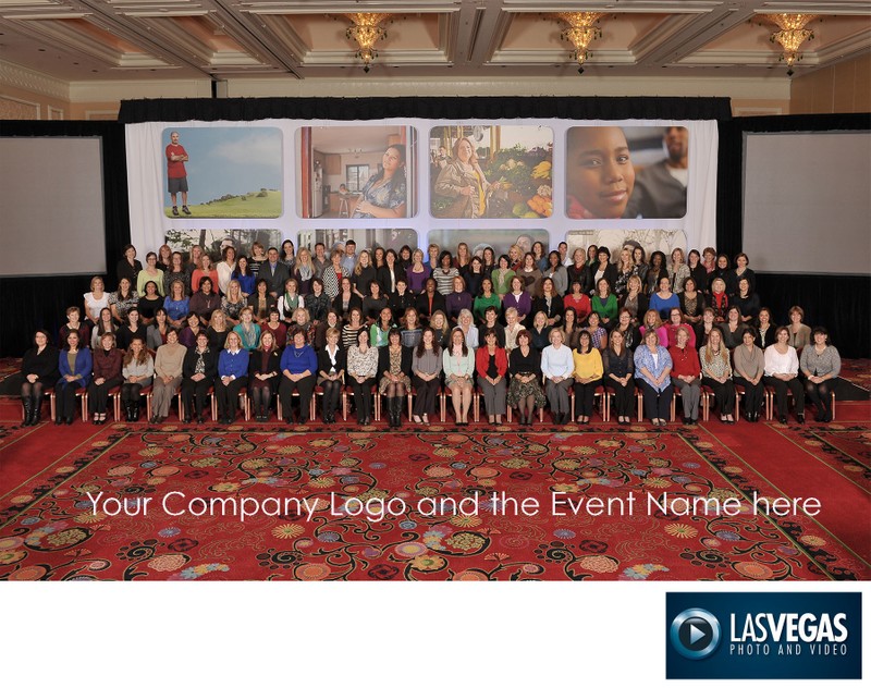 Corporate Photographer - Large  Indoor Group Photo 