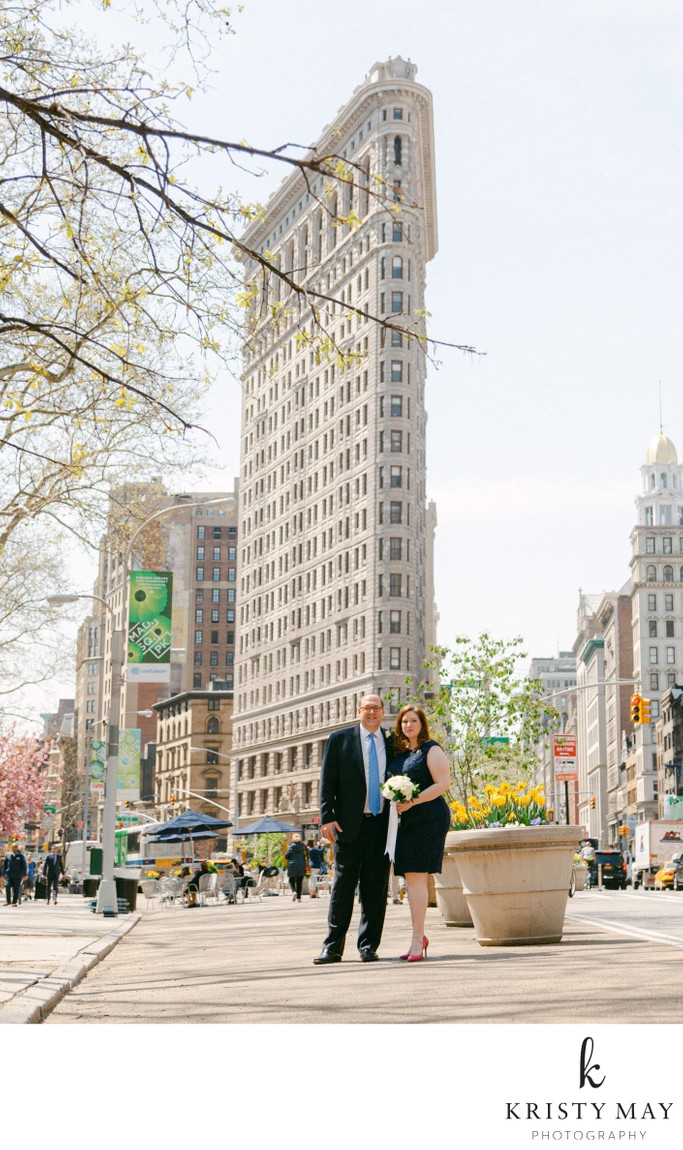 Spring Wedding Flatiron Building Spring Wedding Flatiron Building
