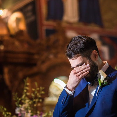 Groom Seeing His Bride For The First Time