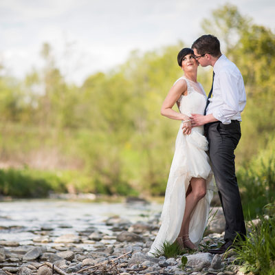 Couple in Stream at Whitevale Golf Club