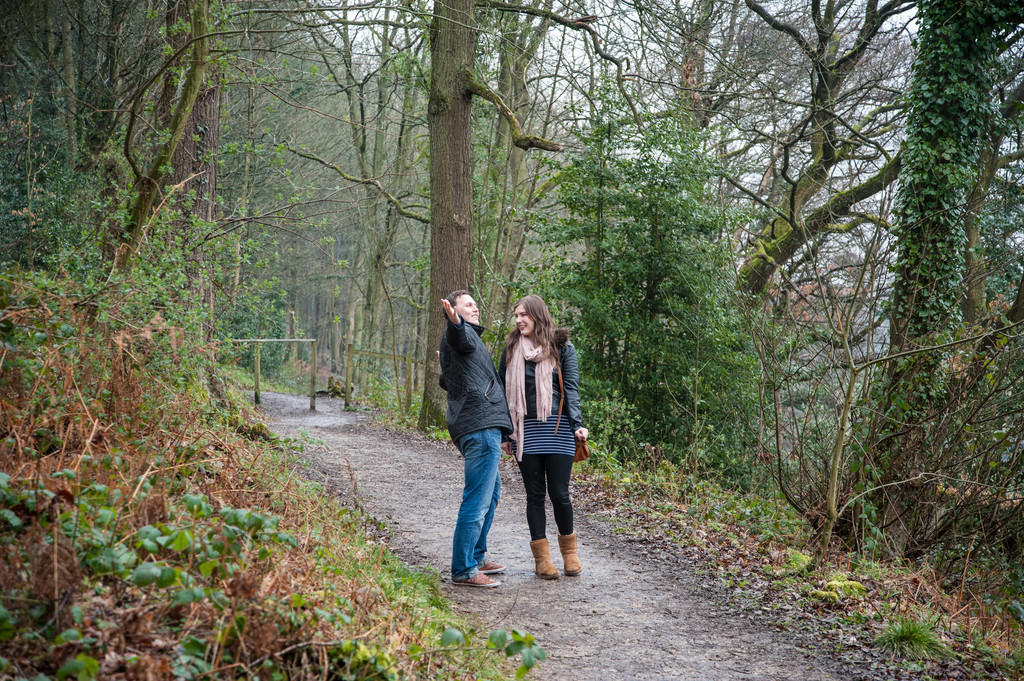 Linacre Chesterfield Engagement Photo Shoot