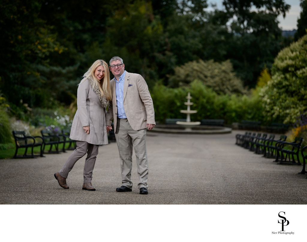 Engagement Photography in Sheffield Botanical Gardens
