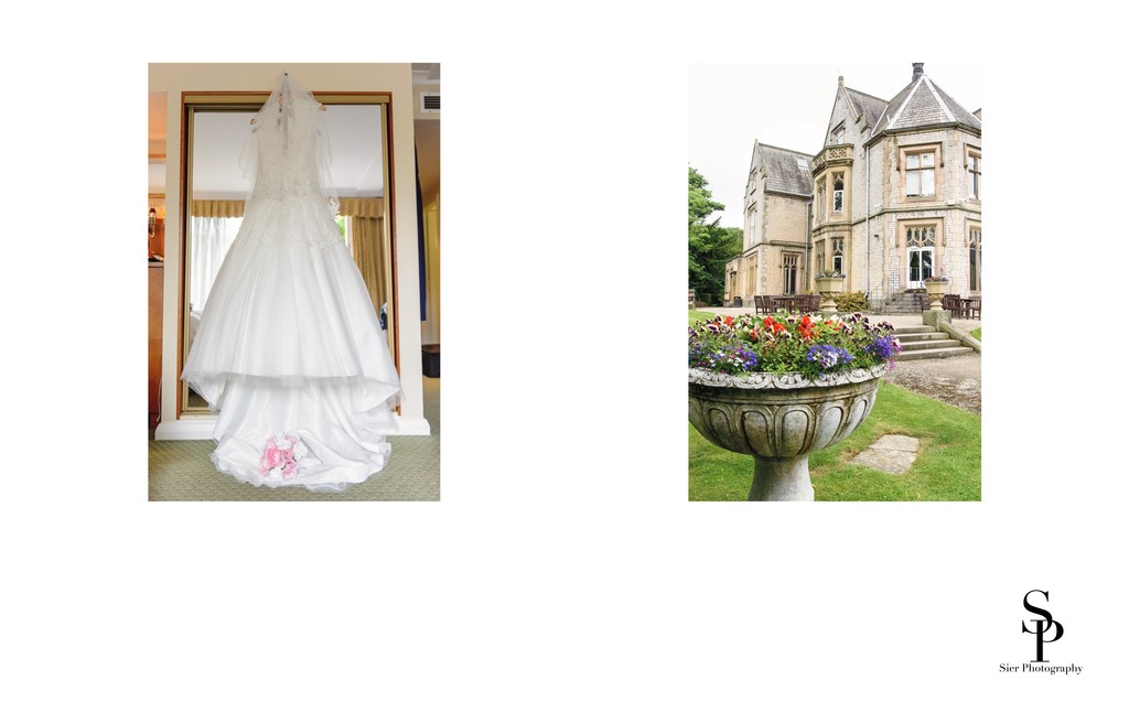 Kenwood Hall and Wedding Dress