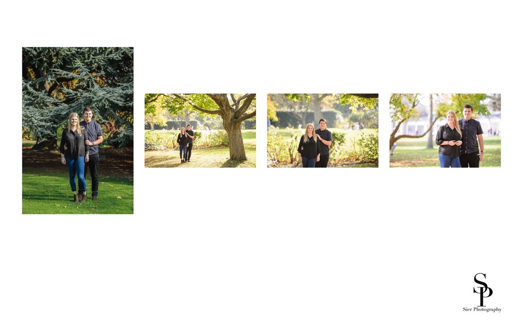 Sheffield Botanical Gardens Engagement Pictures