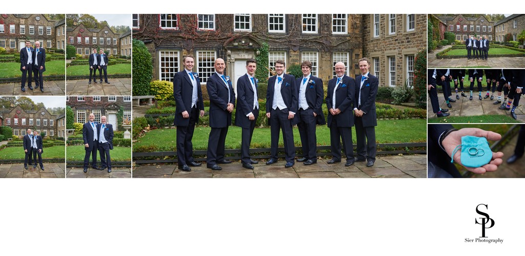 Groomsmen Ready for a Whitley Hall Wedding