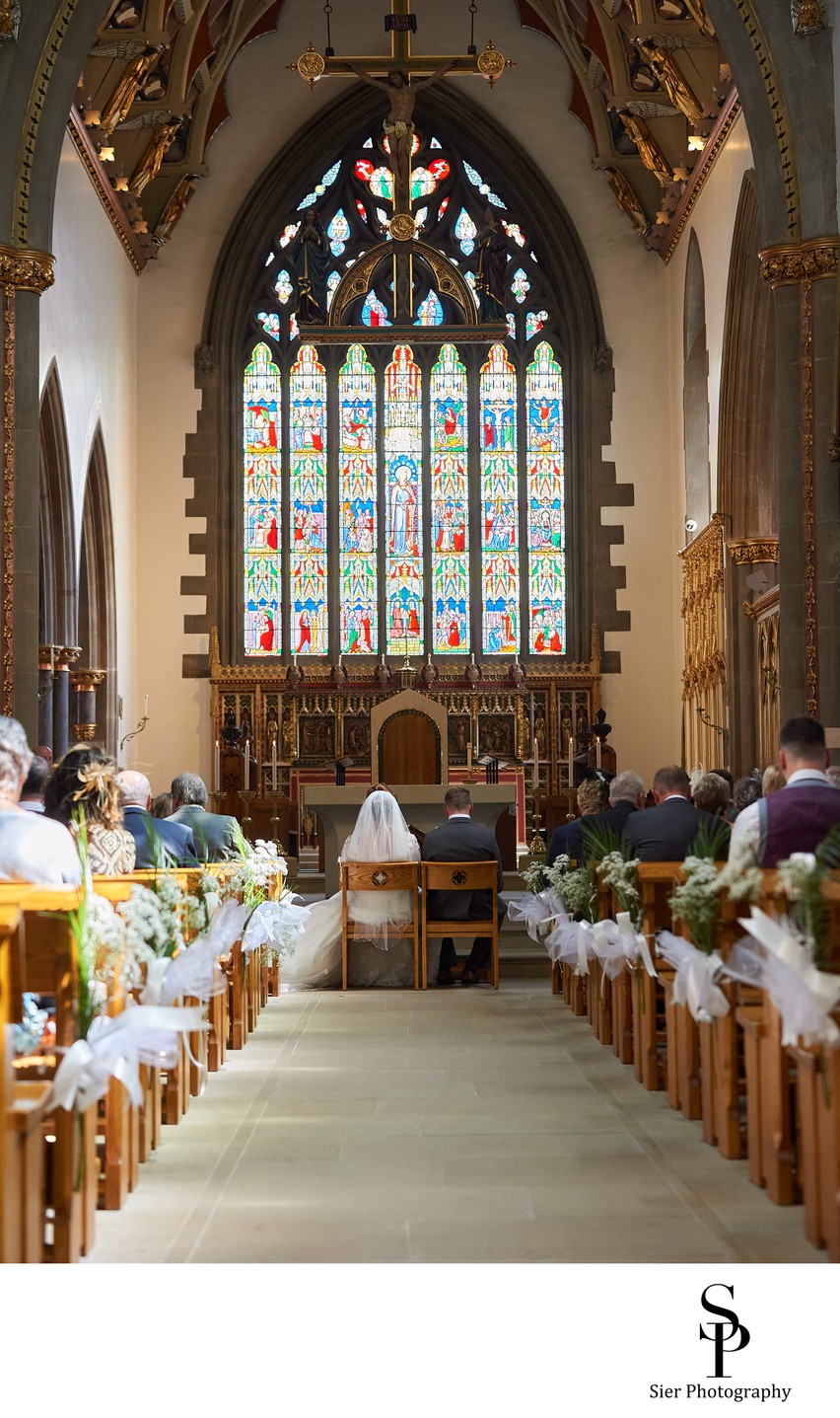 Saint Marie’s Sheffield Cathedral Wedding Ceremony