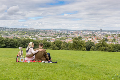 Sheffield engagement photography Pete McKee inspired