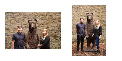 Engagement Photography Sheffield with Mr Bear