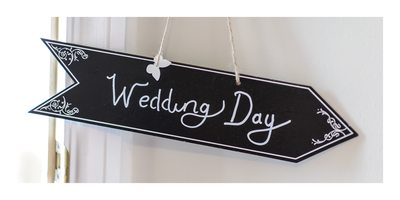 Wedding Day Sign