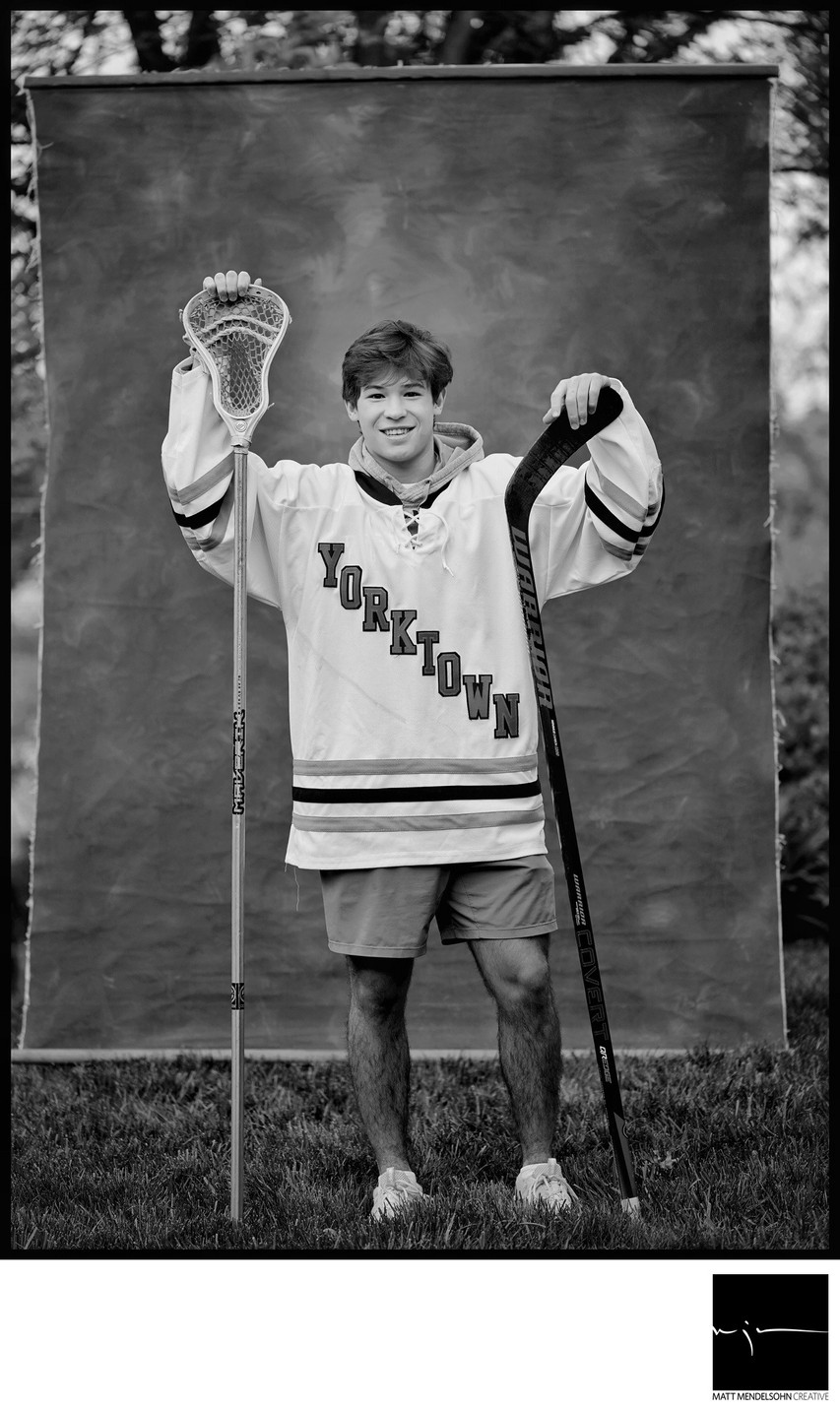 Lacrosse Senior Portrait