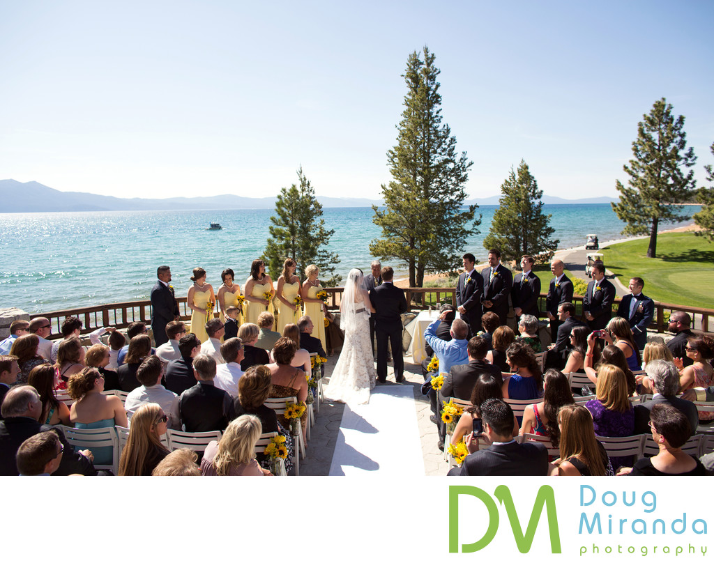 Edgewood Tahoe Wedding Ceremony