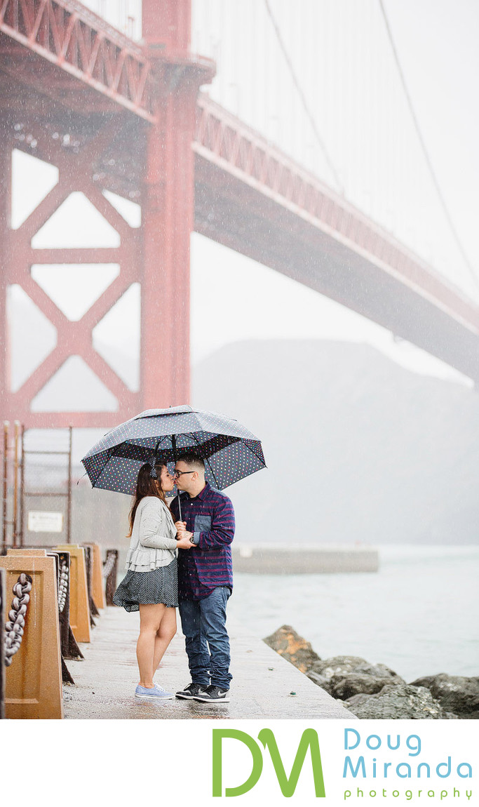 Fort Point Engagement Photographer