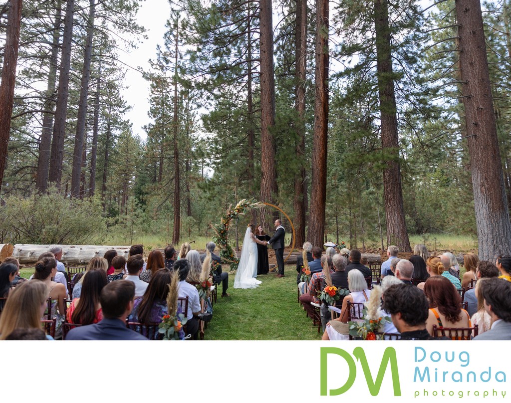 Valhalla Tahoe Wedding Ceremony Photography