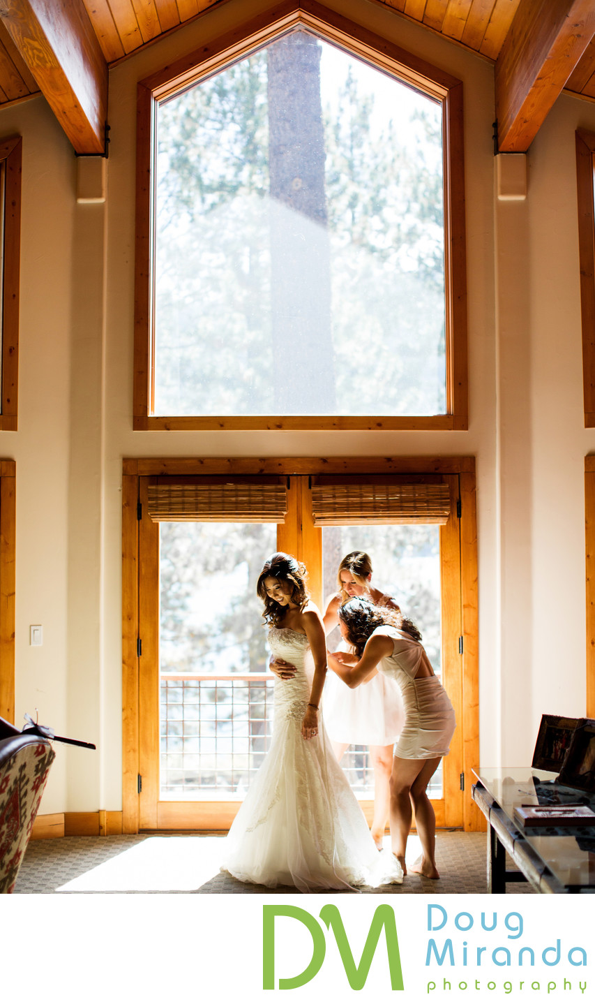 Wedding Pictures at Donner Lake Truckee CA