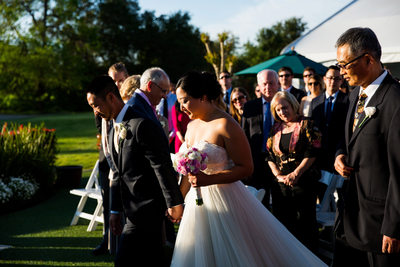 Haggin Oaks Golf Course Wedding Ceremony Pictures
